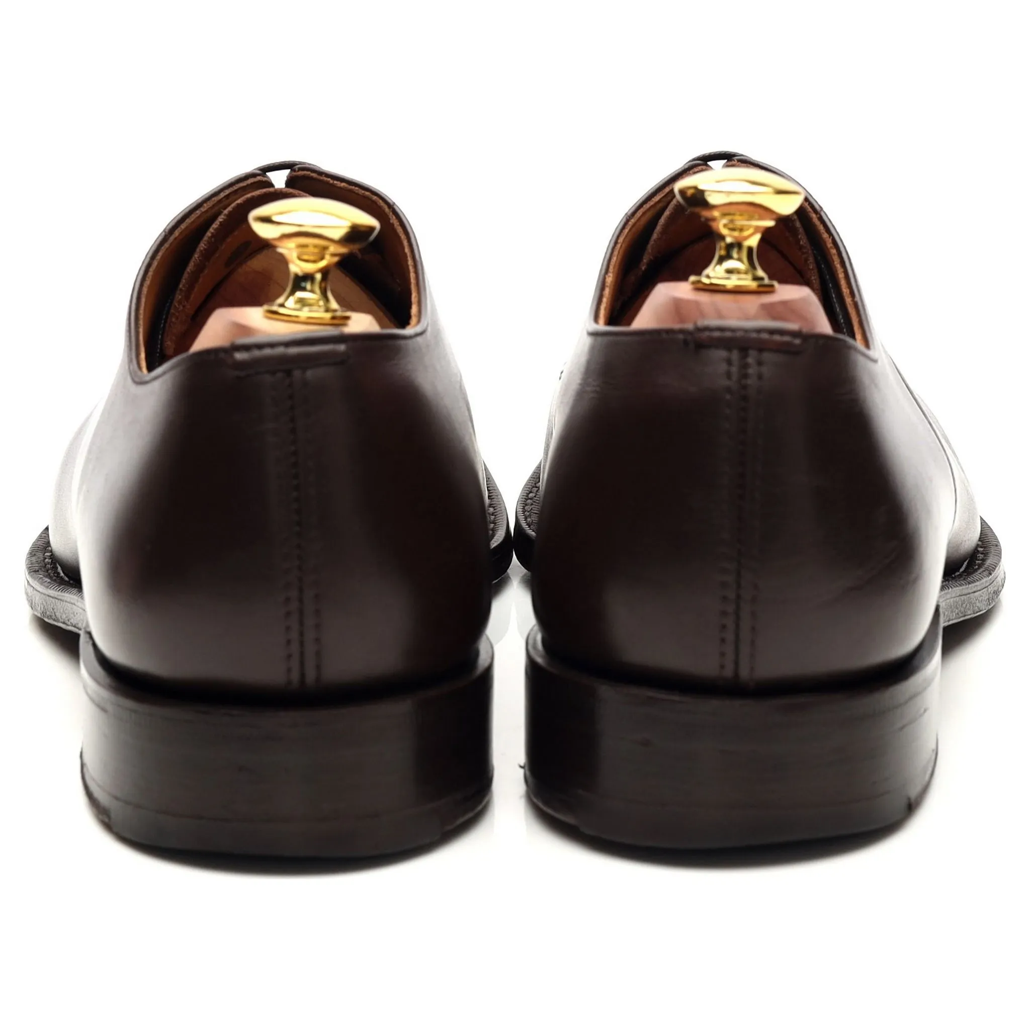 'Aaron' Dark Brown Leather Oxford UK 7.5 G