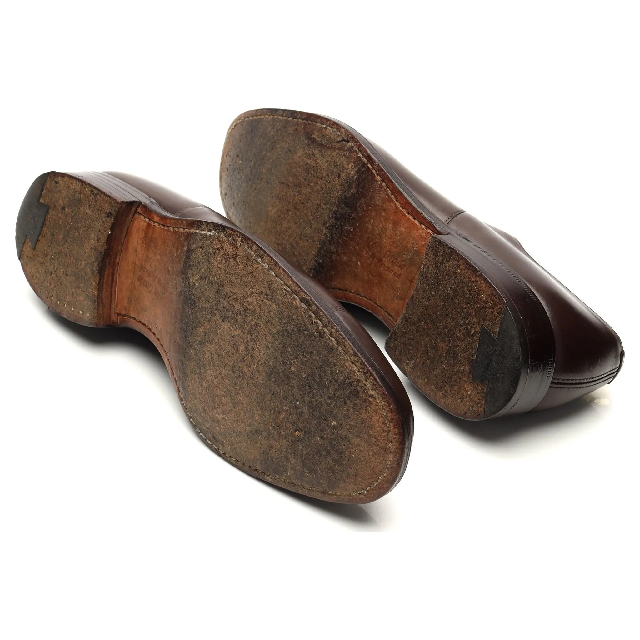 'Aaron' Dark Brown Leather Oxford UK 7.5 G
