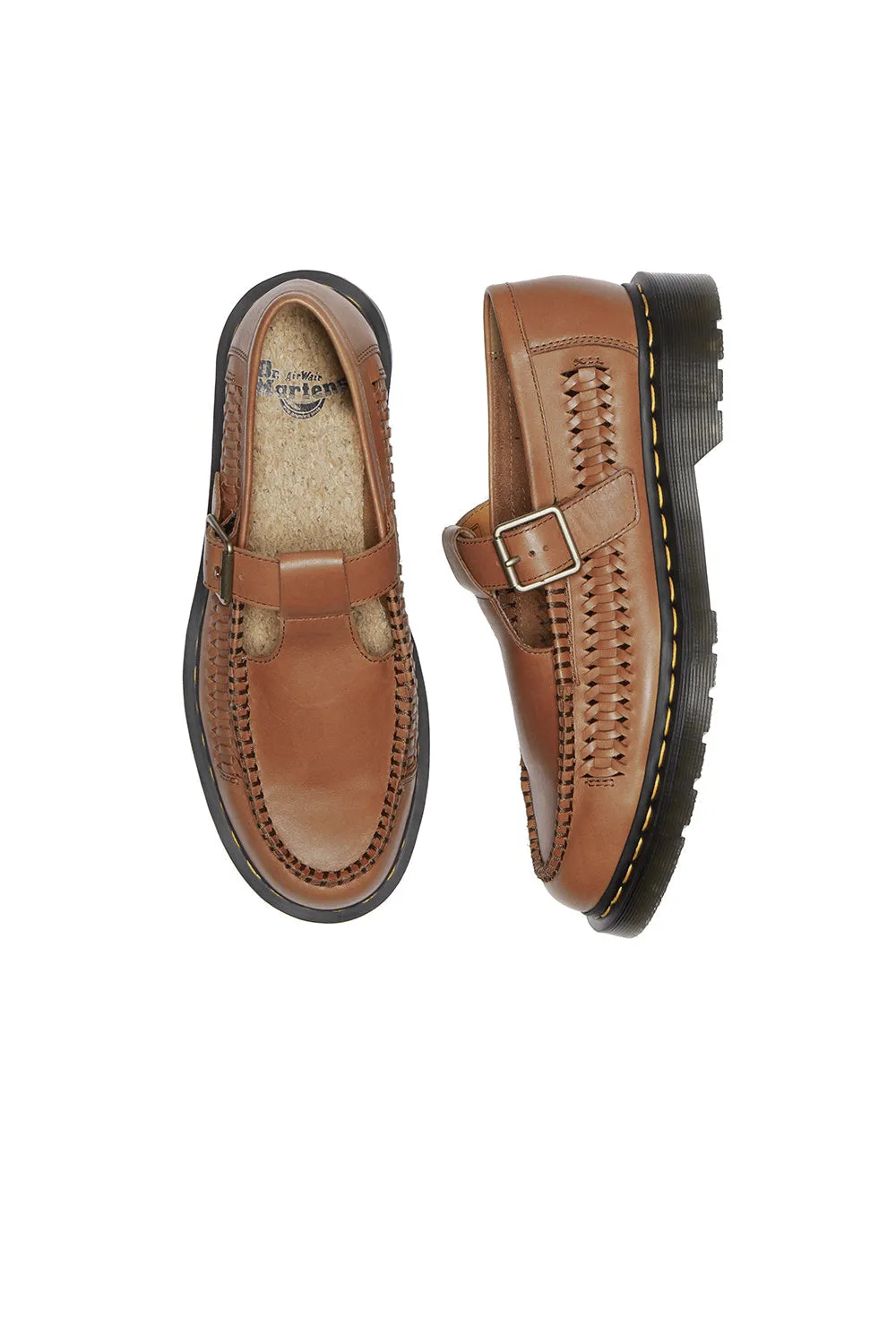 Adrian T-Bar Shoe British Tan