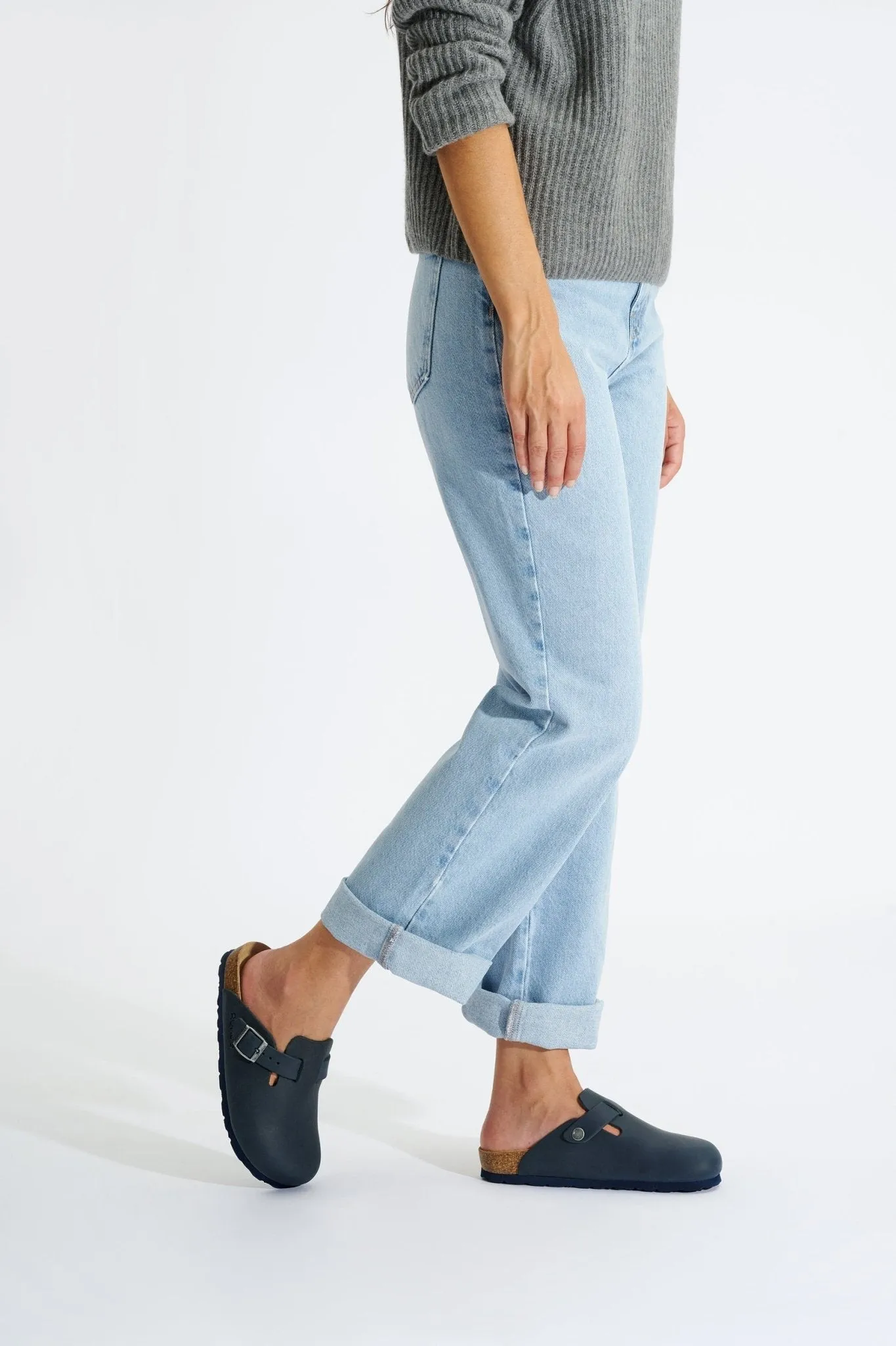 'Alba' women's clog - Blue