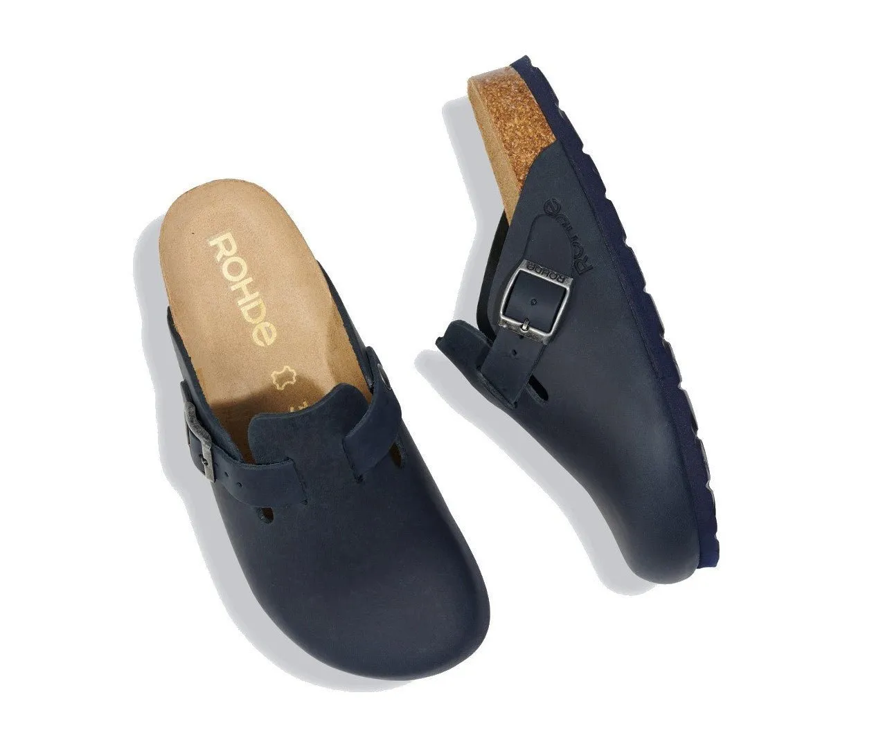 'Alba' women's clog - Blue