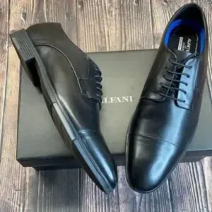 Alfani Black Leather Oxford 10M