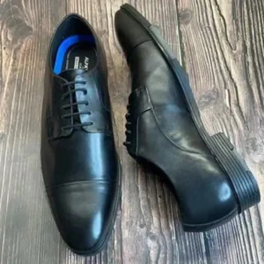 Alfani Black Leather Oxford 10M