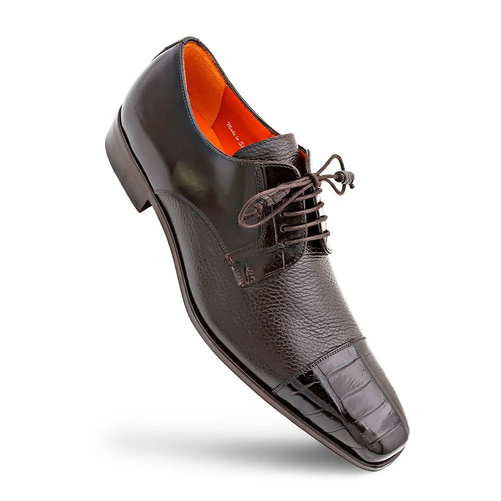 Alligator/Calf Lace Up