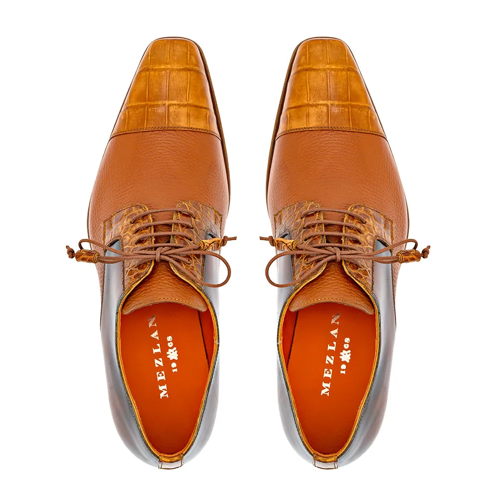 Alligator/Calf Lace Up