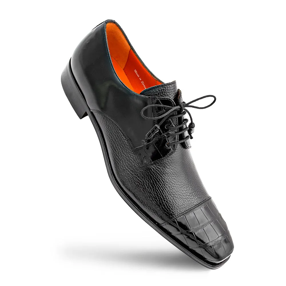 Alligator/Calf Lace Up
