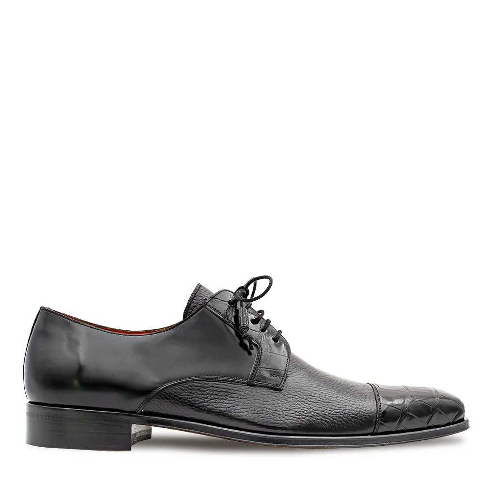 Alligator/Calf Lace Up