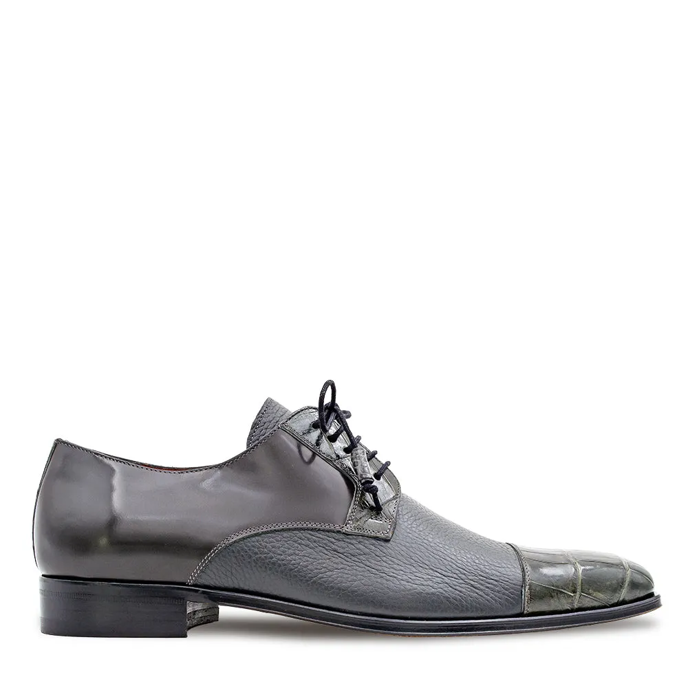 Alligator/Calf Lace Up