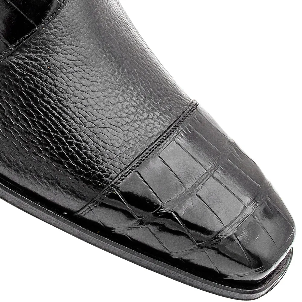 Alligator/Calf Lace Up