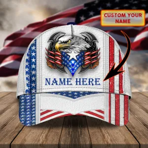America Egagle - Personalized Name Cap 02 - LTD92