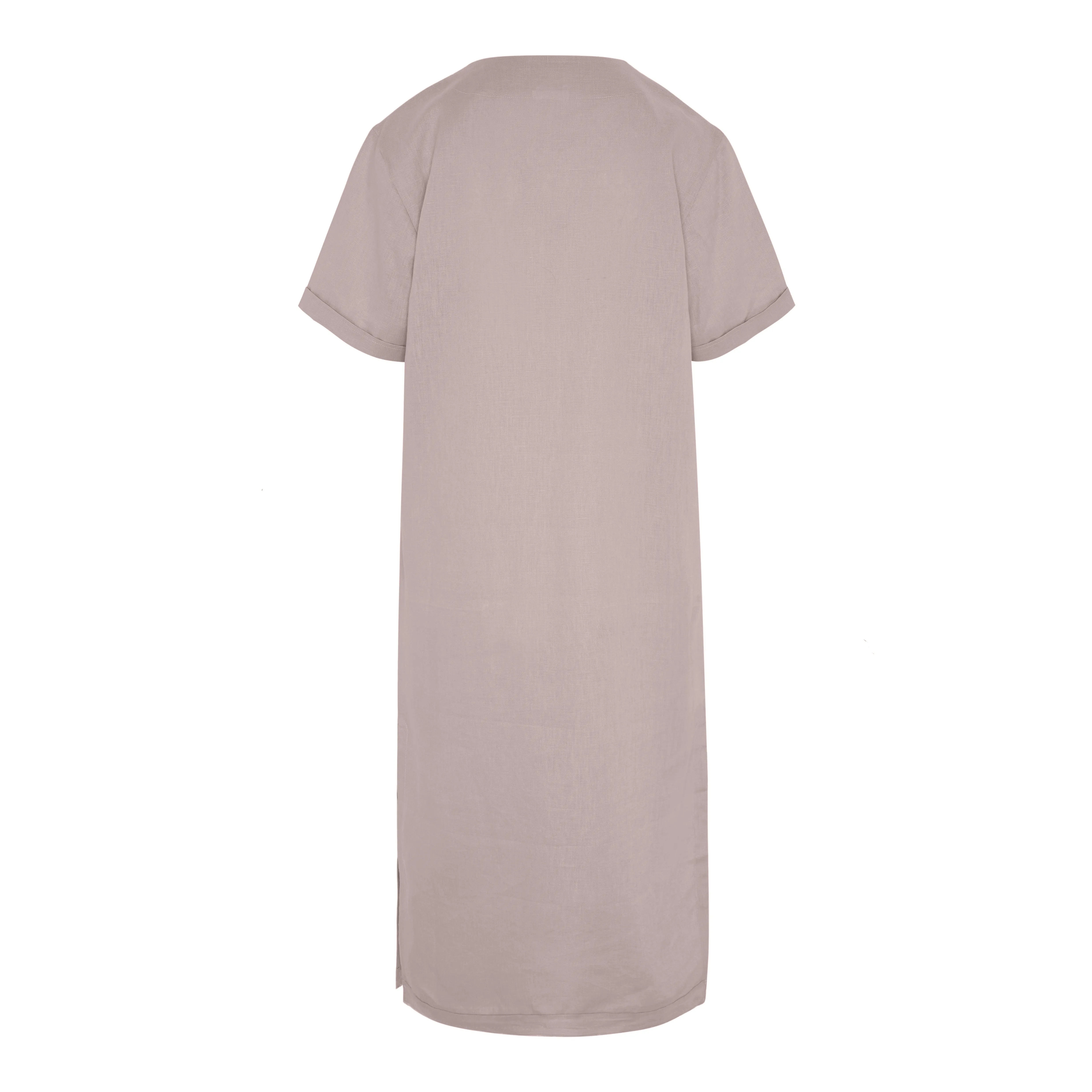 Annie, 100% Linen Dress Poldark