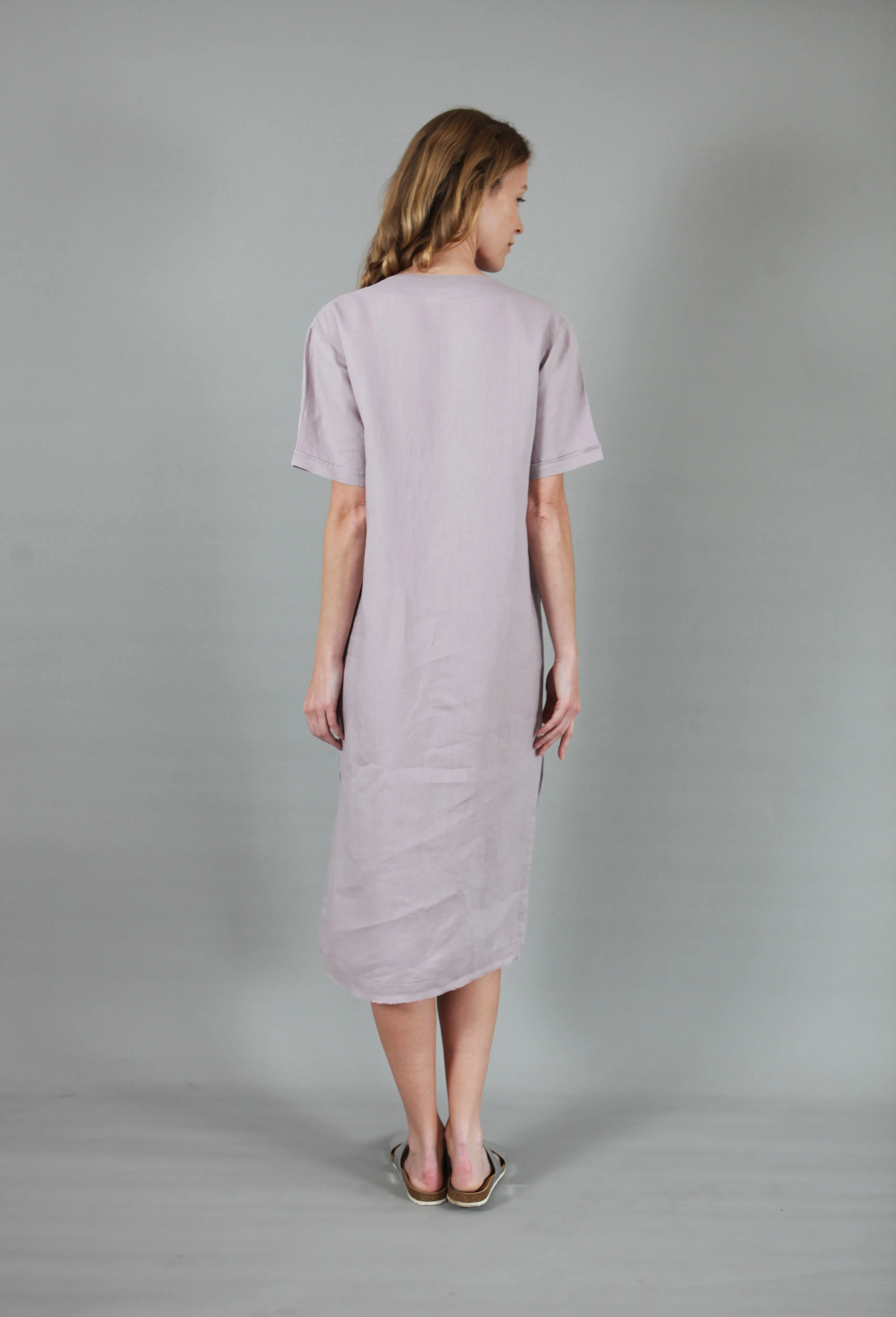 Annie, 100% Linen Dress Poldark