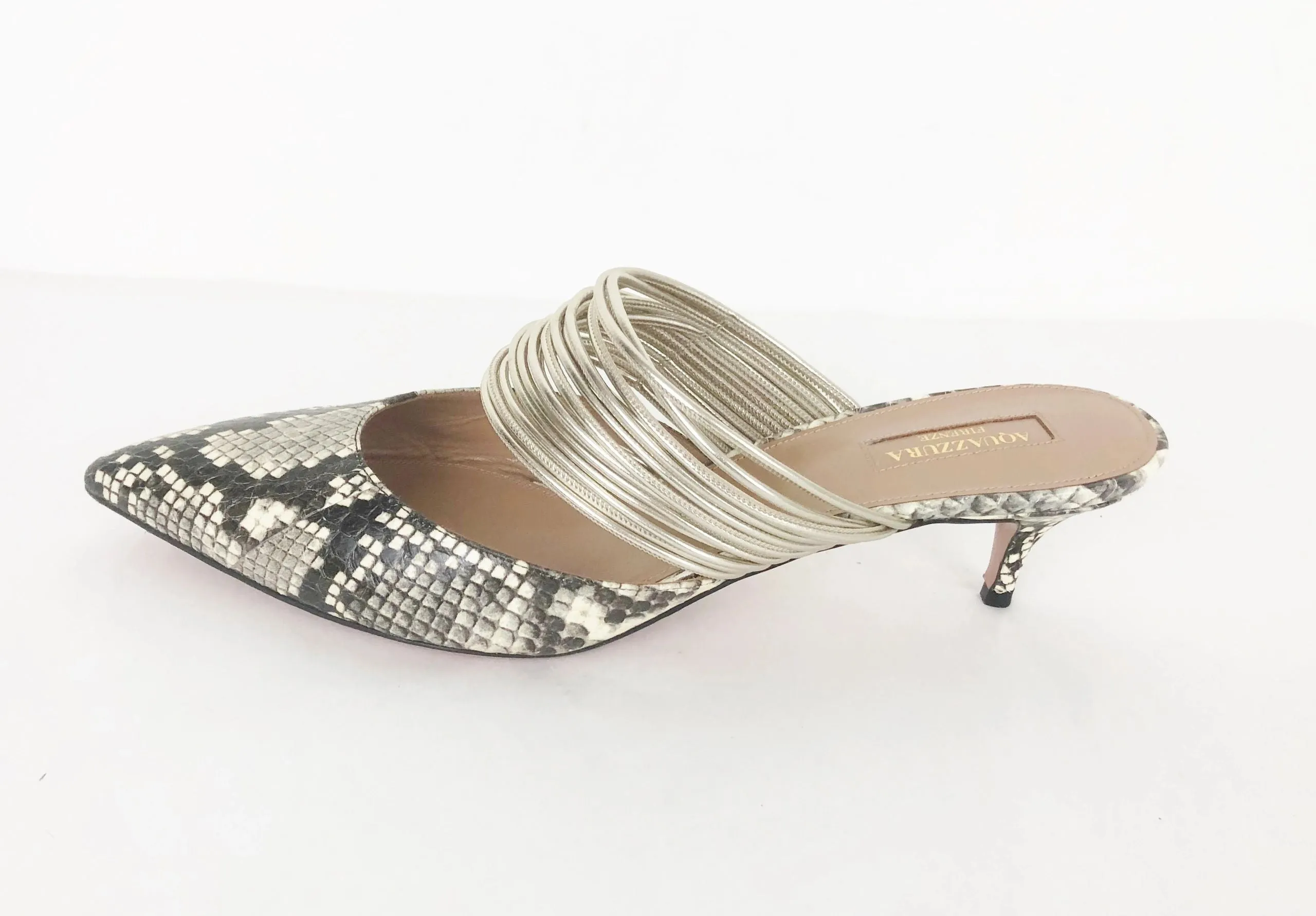 Aquazzura Rendez Vous Mules Size 41 It (11 Us)