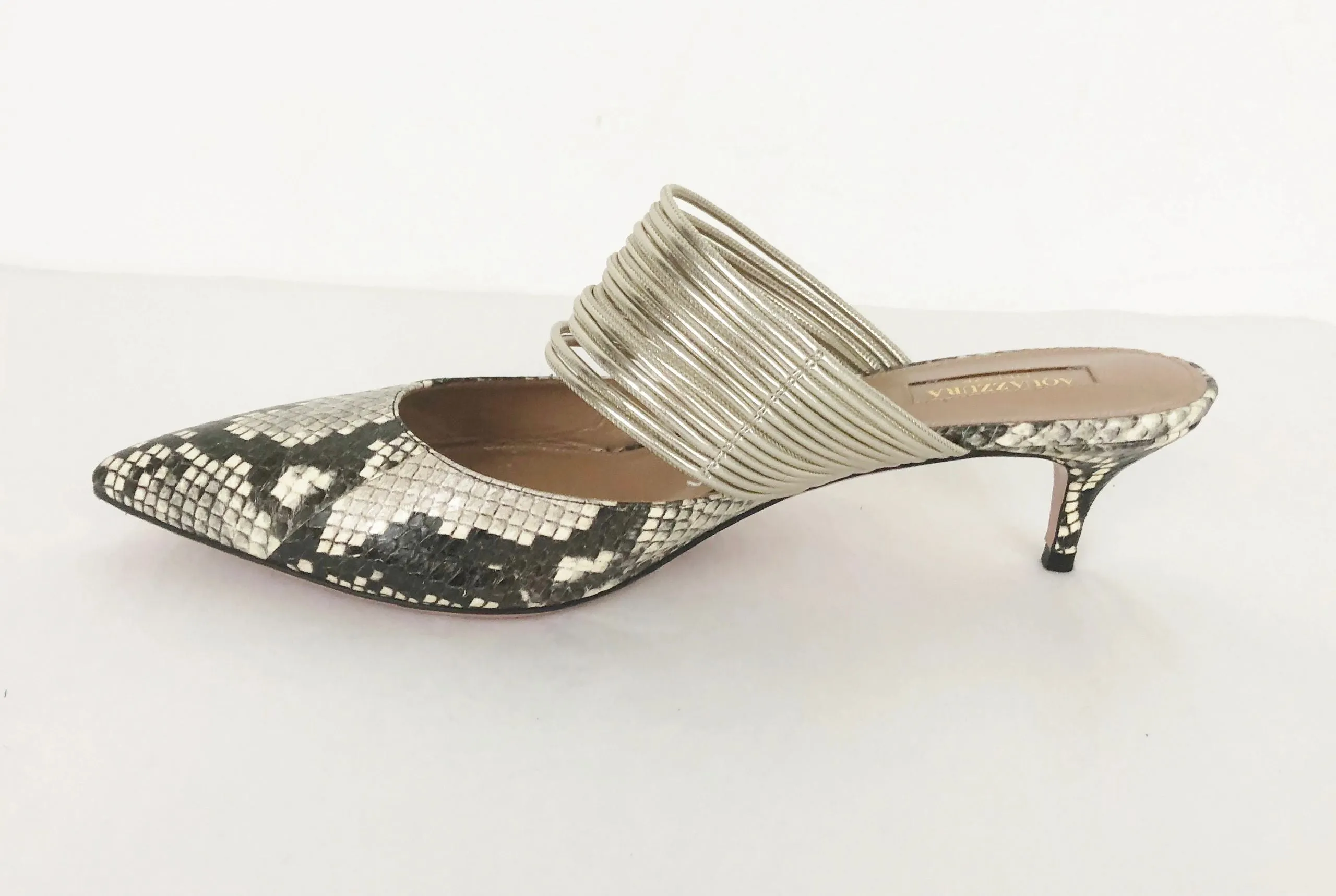 Aquazzura Rendez Vous Mules Size 41 It (11 Us)