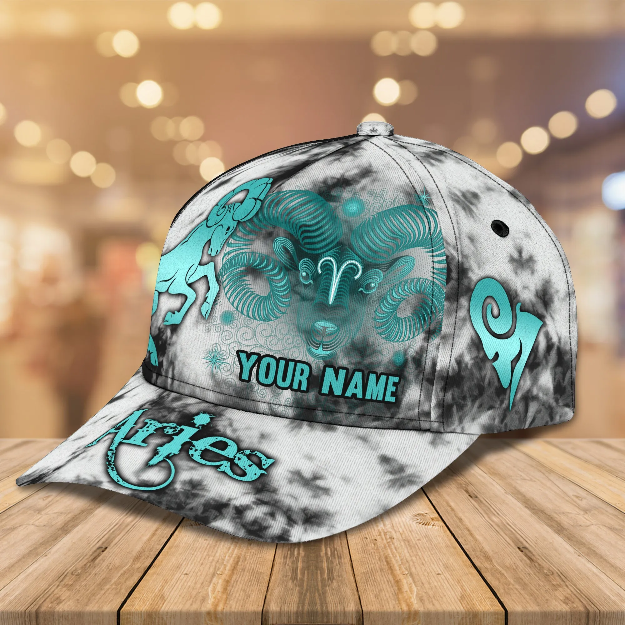 Aries - Personalized Name Cap - TT99