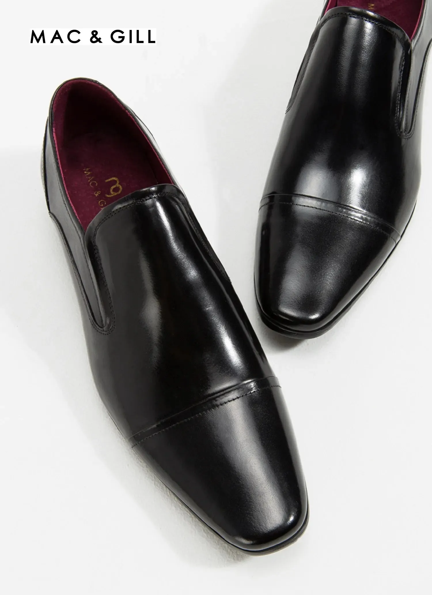 Austin Leather Loafer Business Shoes Black