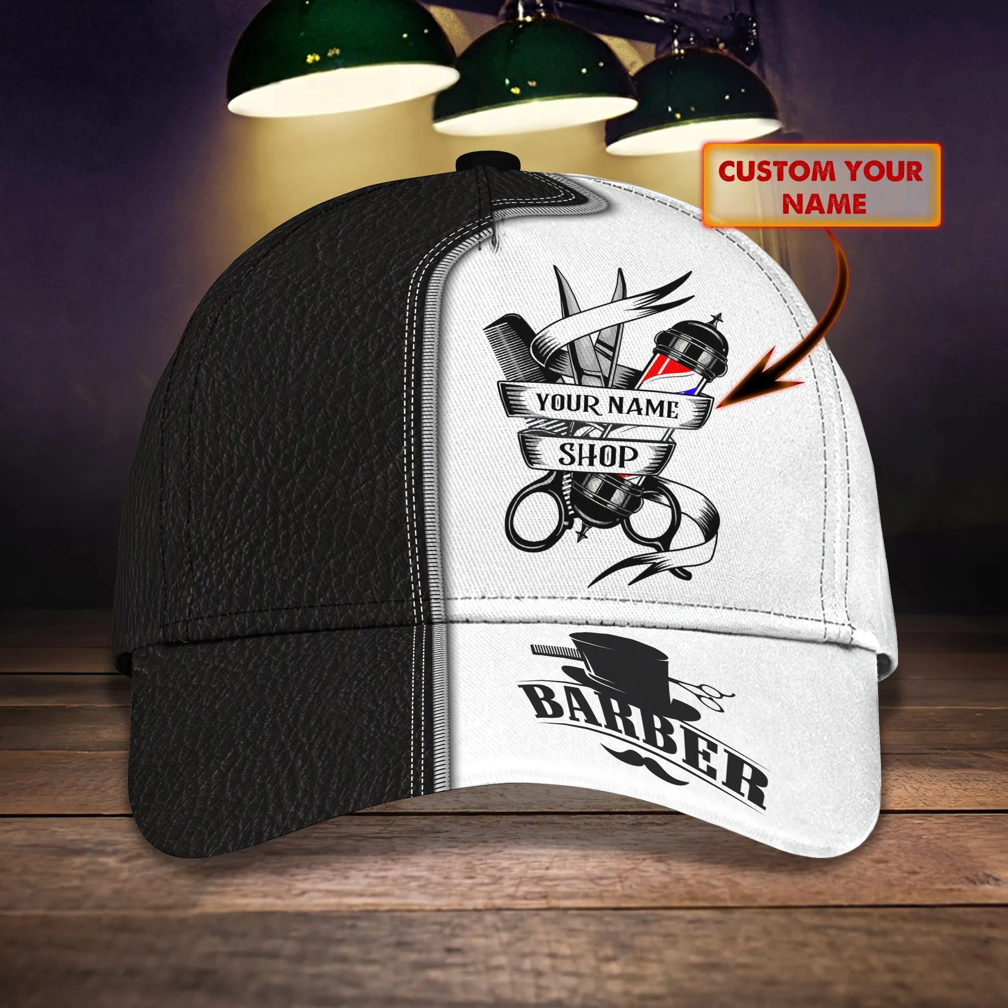 BARBER1 - Personalized Name Cap - BY97