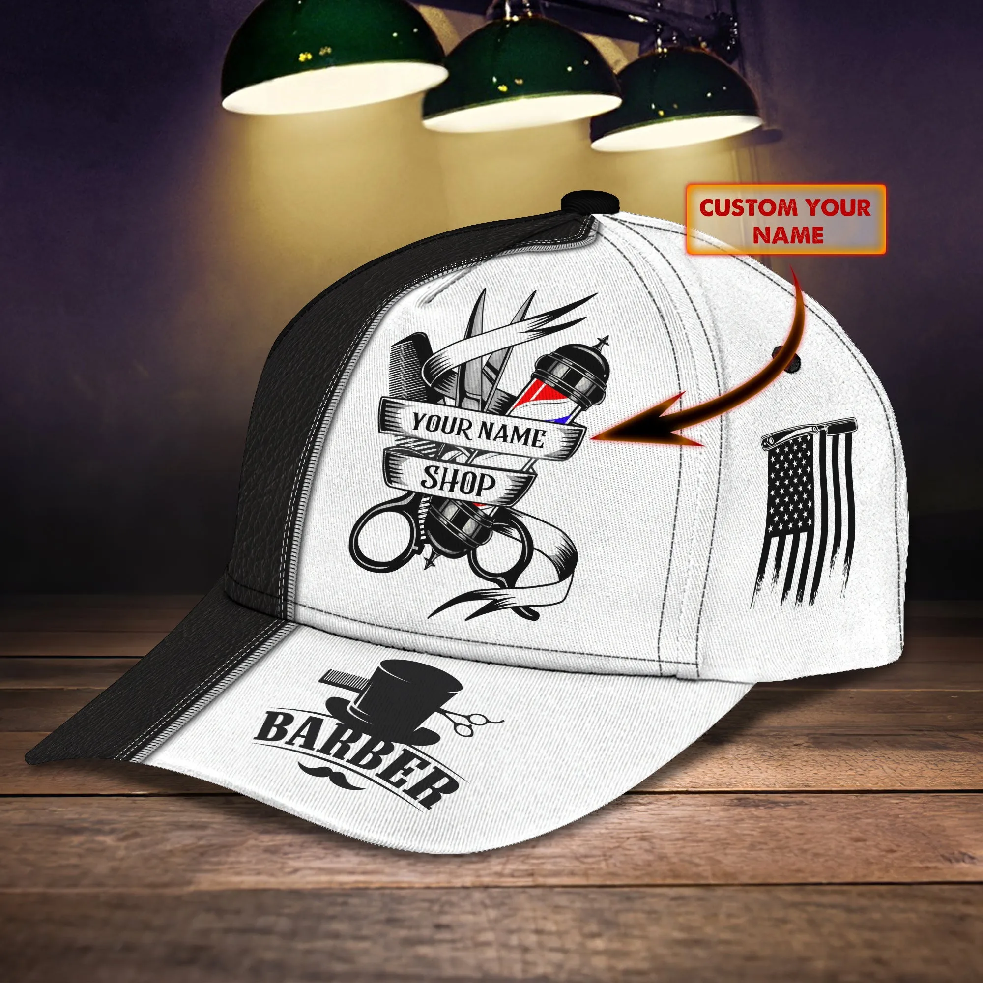 BARBER1 - Personalized Name Cap - BY97