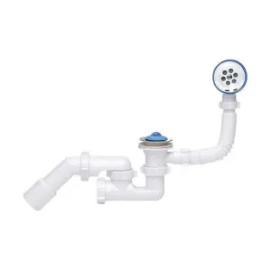 Bathtub Waste Trap Set With Bath Plug And Overflow