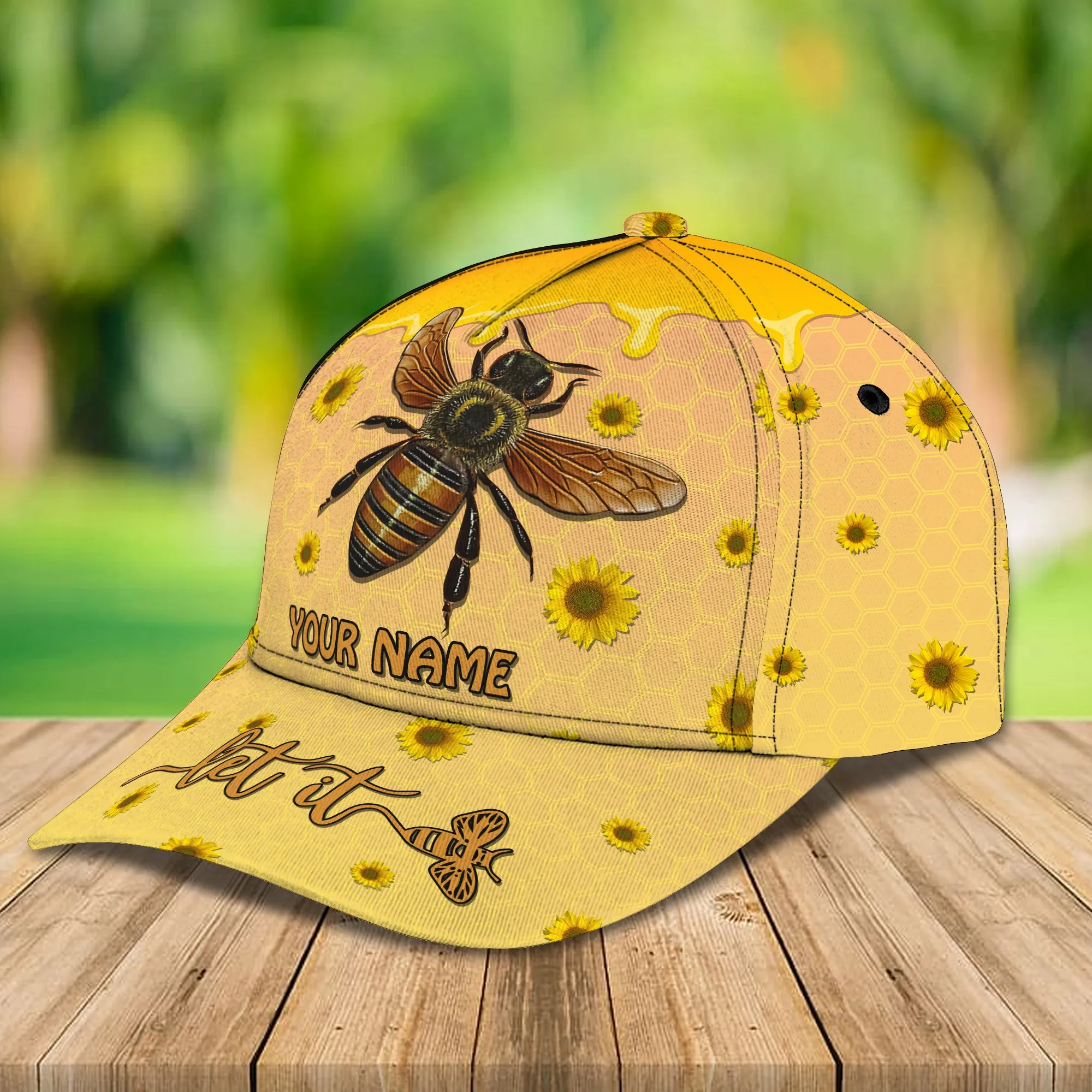 Bee 04 - Personalized Name Cap - Pth98