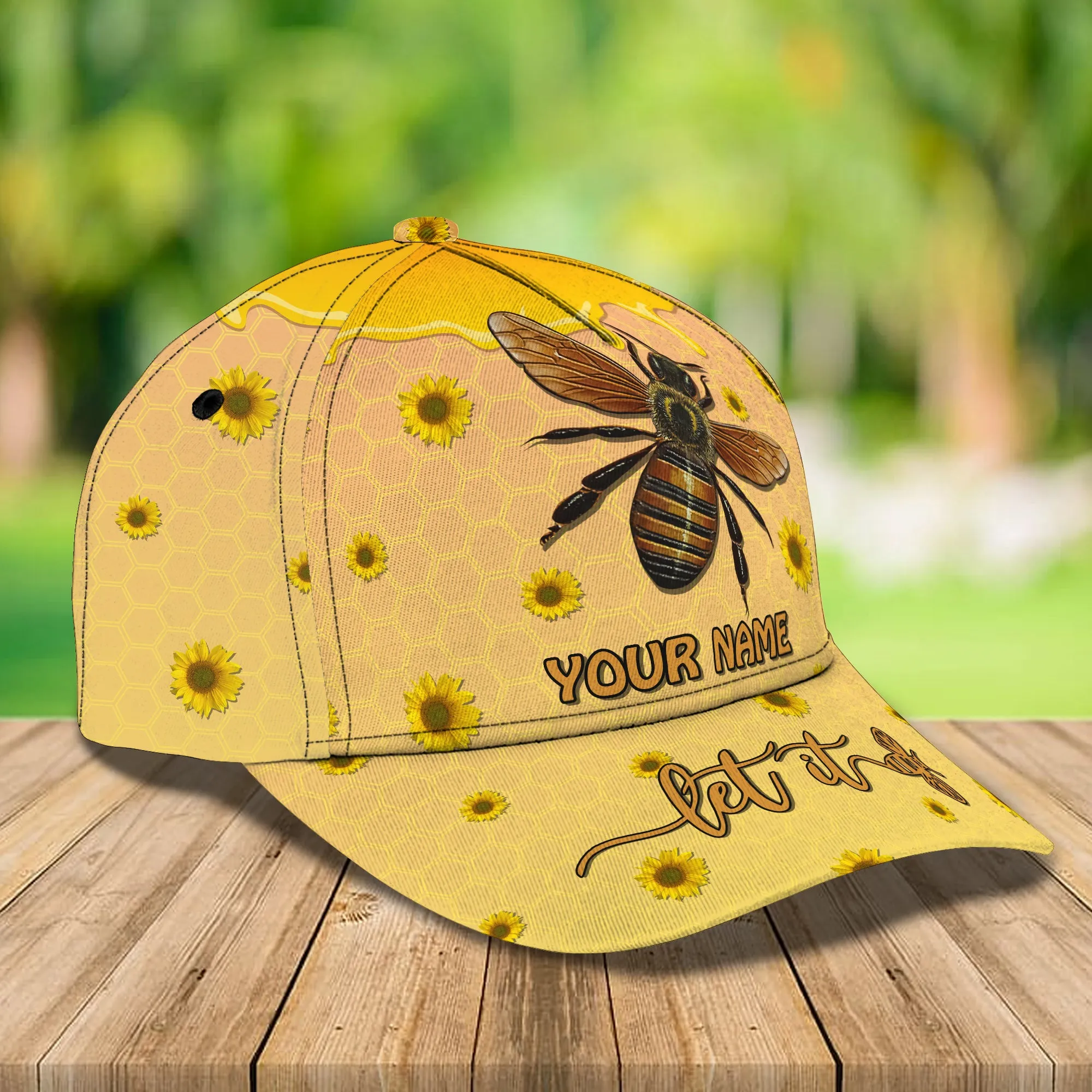 Bee 04 - Personalized Name Cap - Pth98