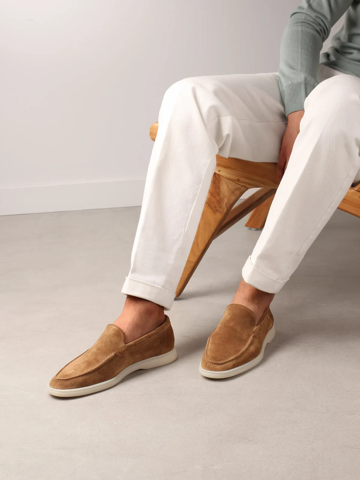 Beige - Yacht Loafers