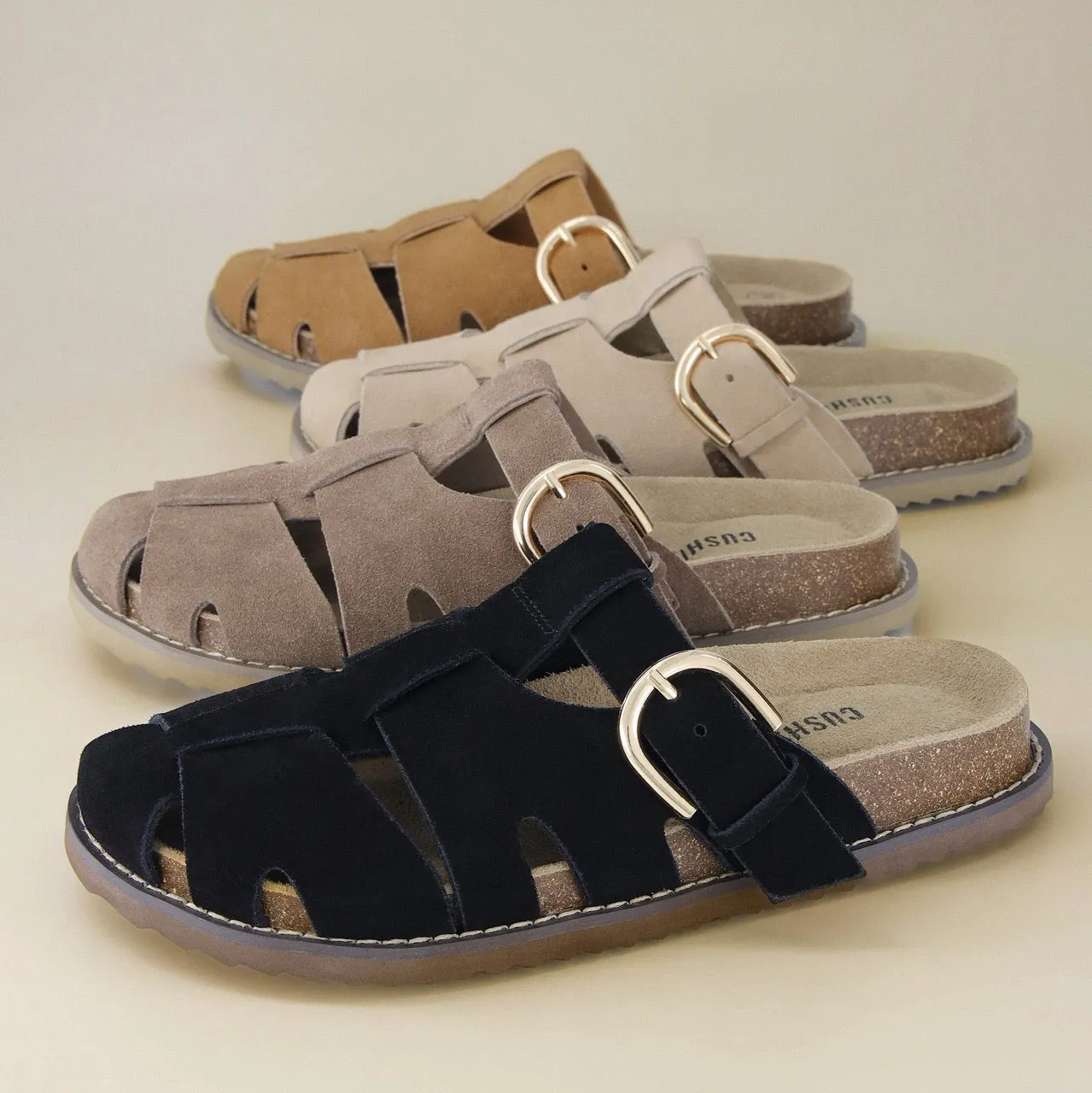 Benson Suede Clogs