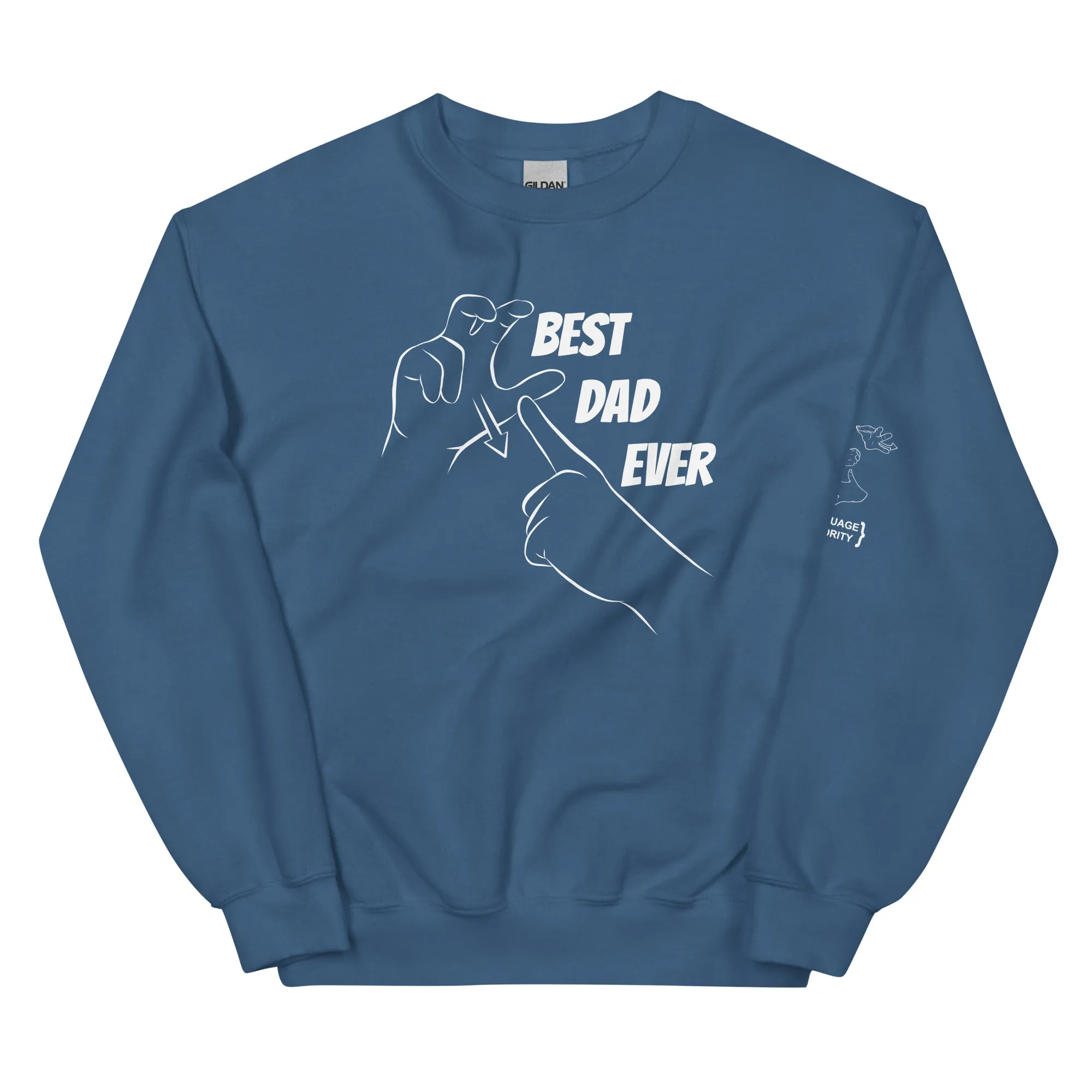 Best Dad Ever (CHAMP) Crew Neck Sweatshirt