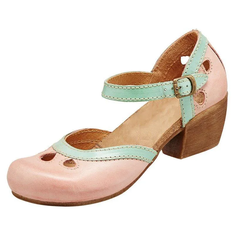 BIANCA | ORTHOPAEDIC SANDALS WITH LOW HEEL