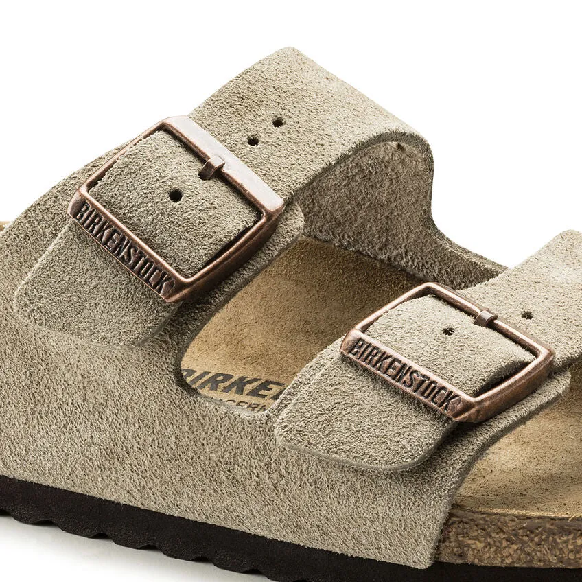 BIRKENSTOCK ARIZONA TAUPE SUEDE REGULAR
