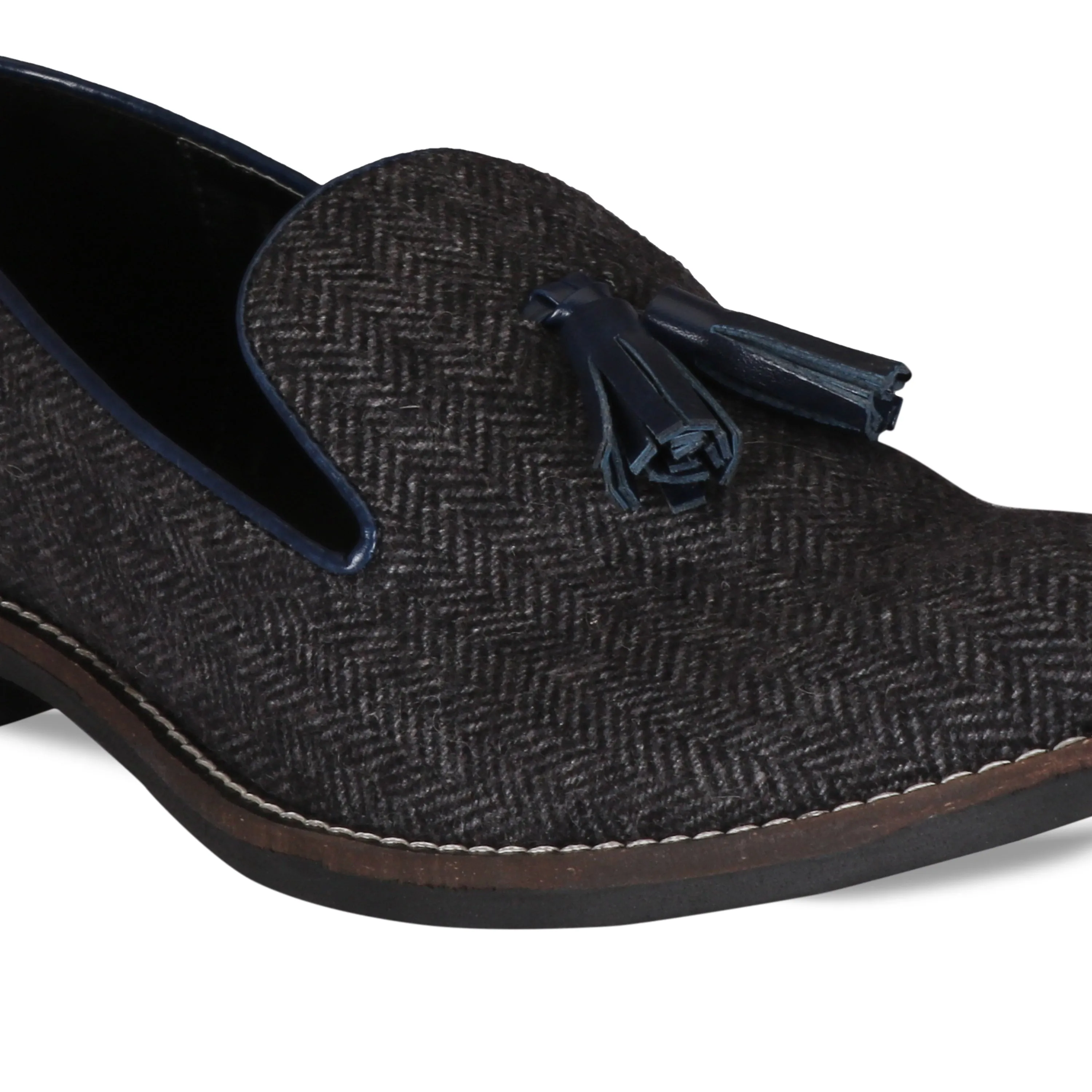 Bismans Tweed Loafers