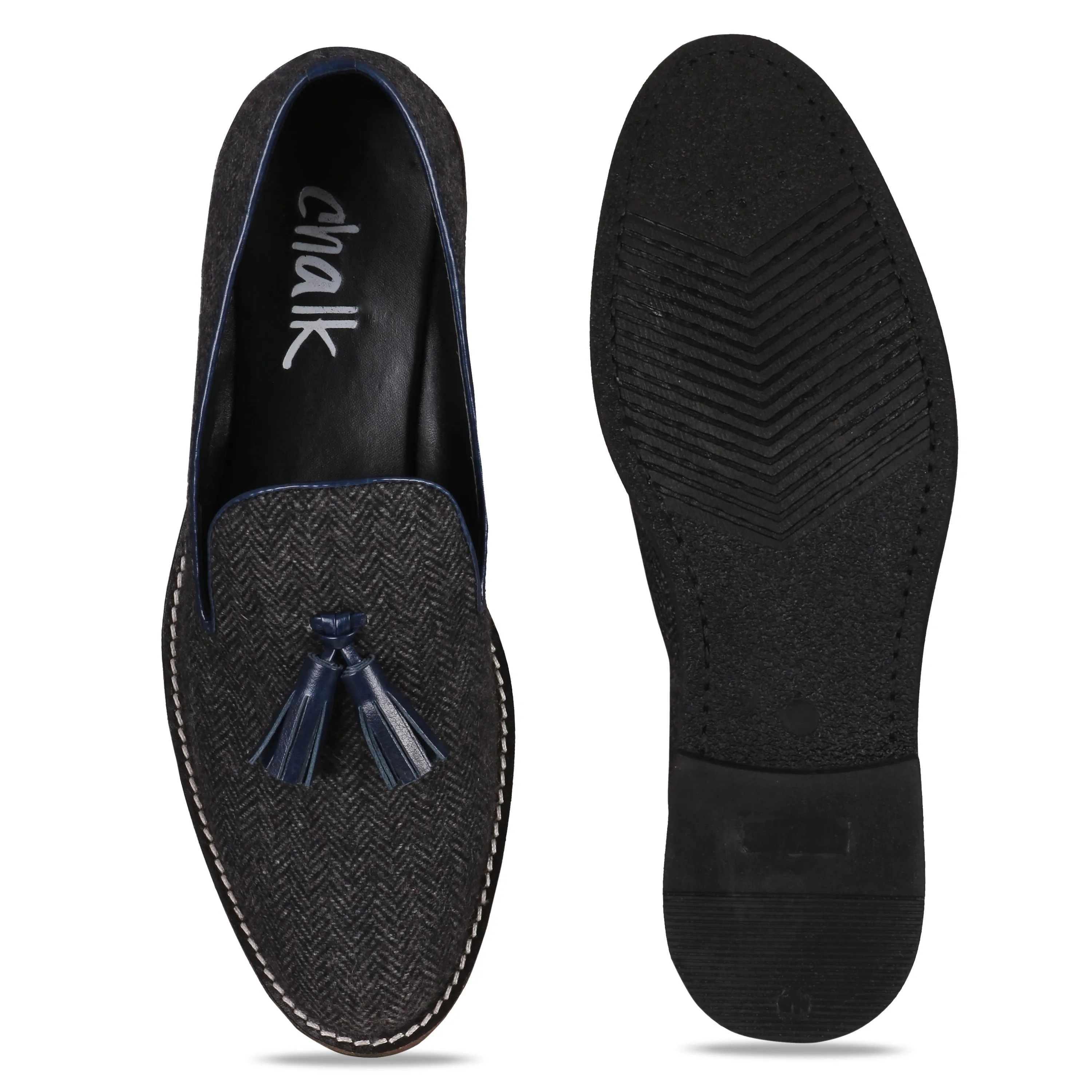 Bismans Tweed Loafers