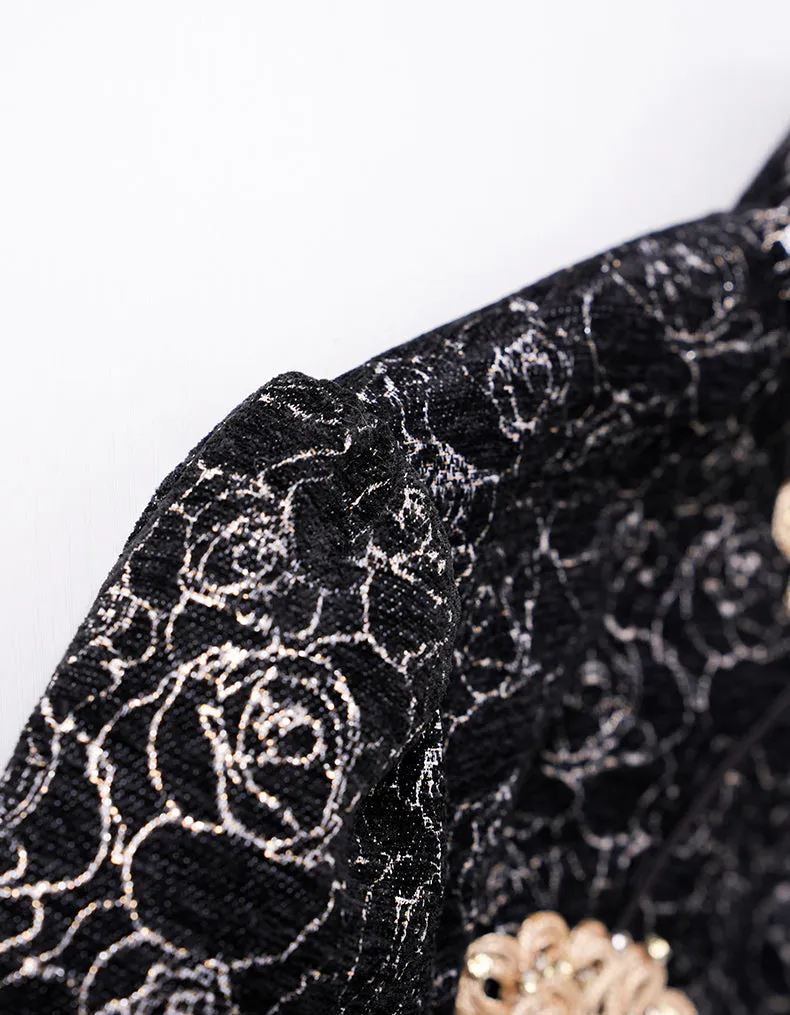 Black Bead Qipao Cheongsam