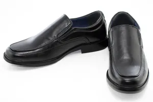 Black Square-Toed Dress Loafer