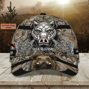 Boar Hunter - Personalized Name Cap - Nsd99