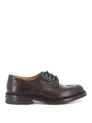Bourton Derby Shoes With Brogue Detailing