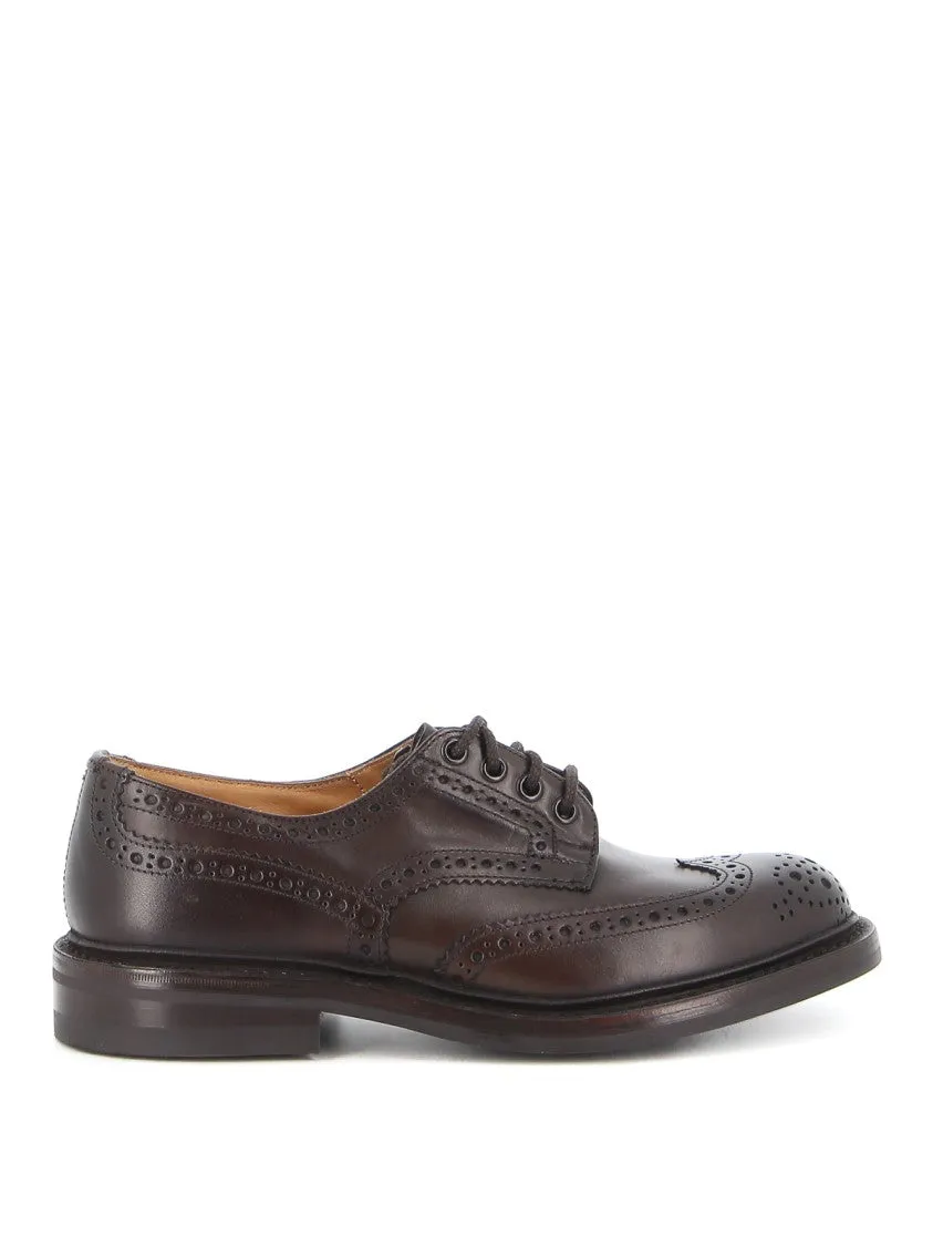 Bourton Derby Shoes With Brogue Detailing