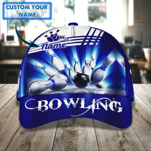 Bowling - Personalized Name Cap - Nvc97