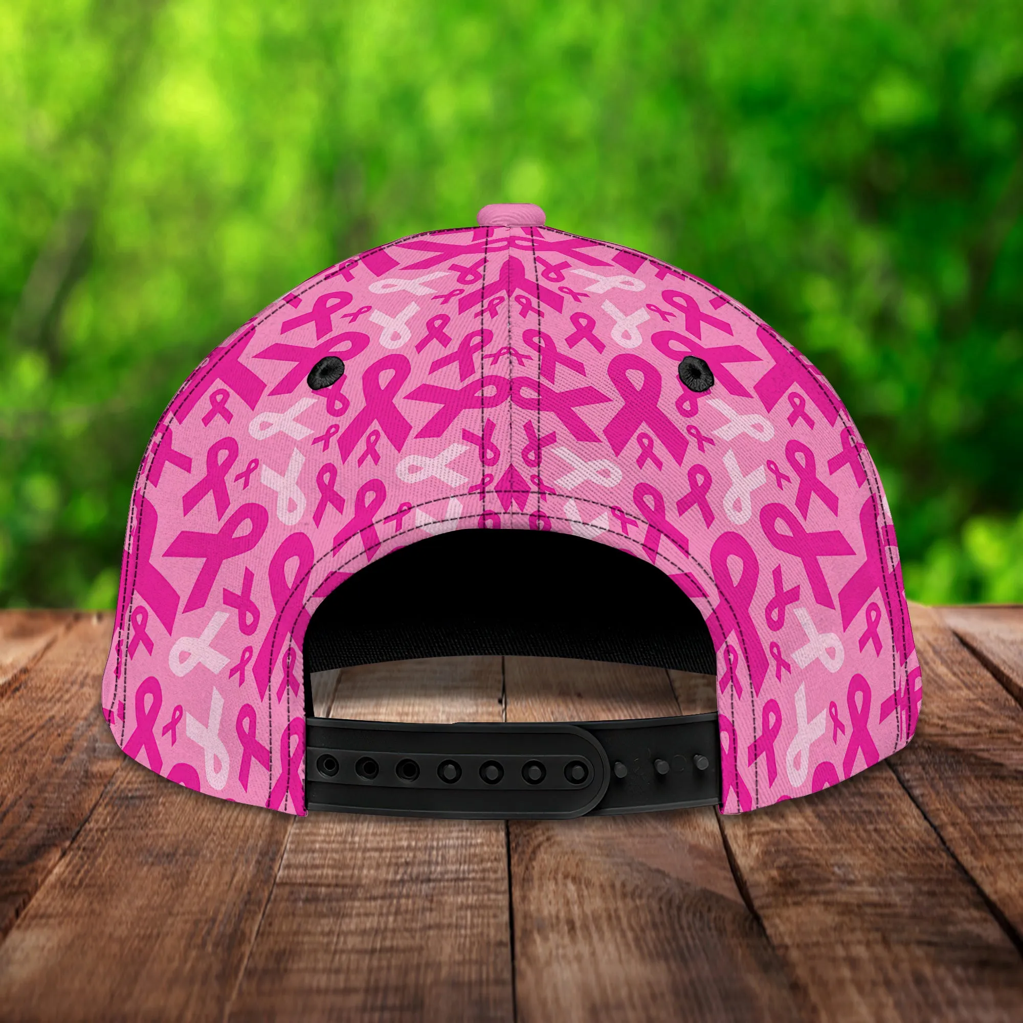 Breast Cancer Awareness 02- Personalized Name Cap - Ntp-352