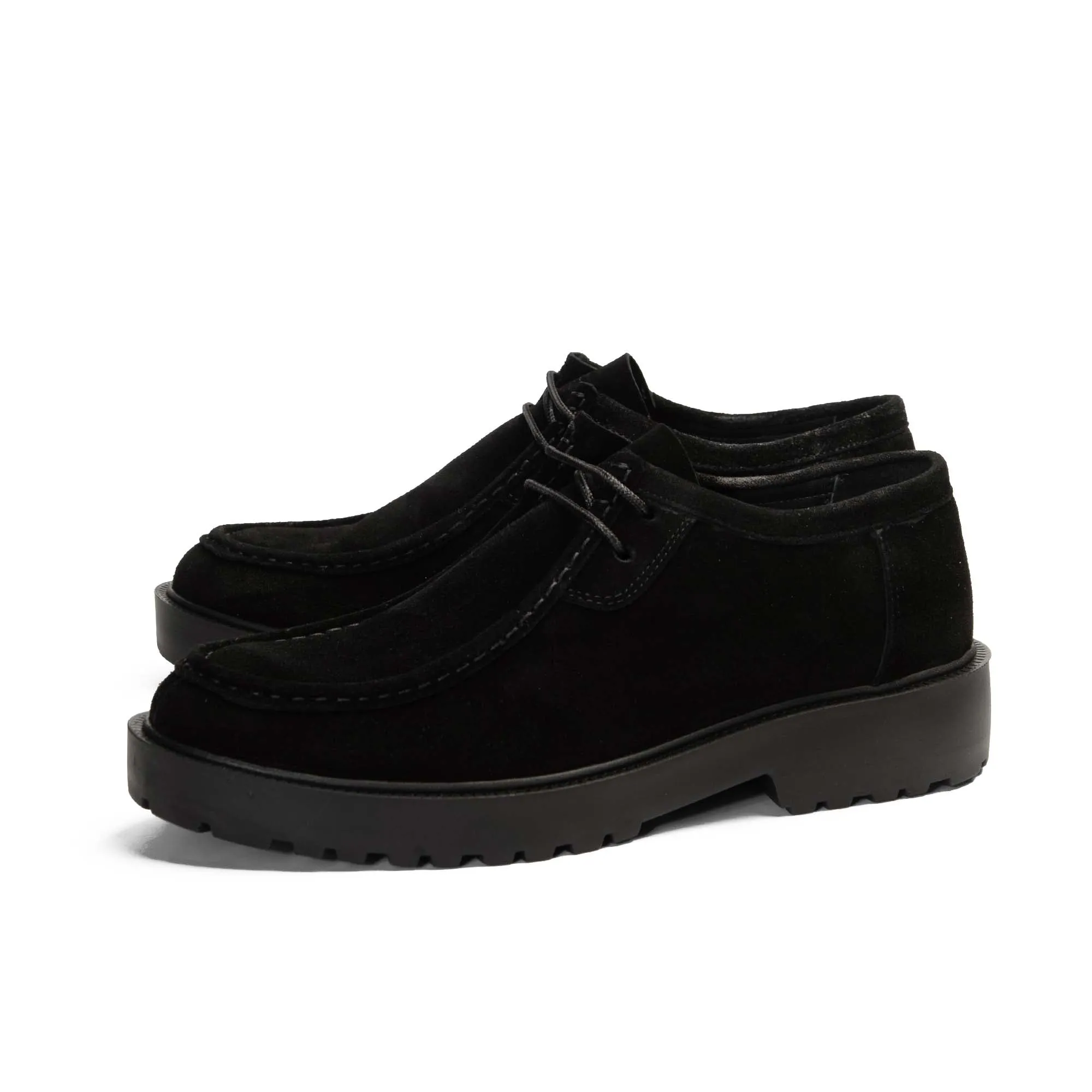 Brio Genuine Suede Shadow Walker -BLACK