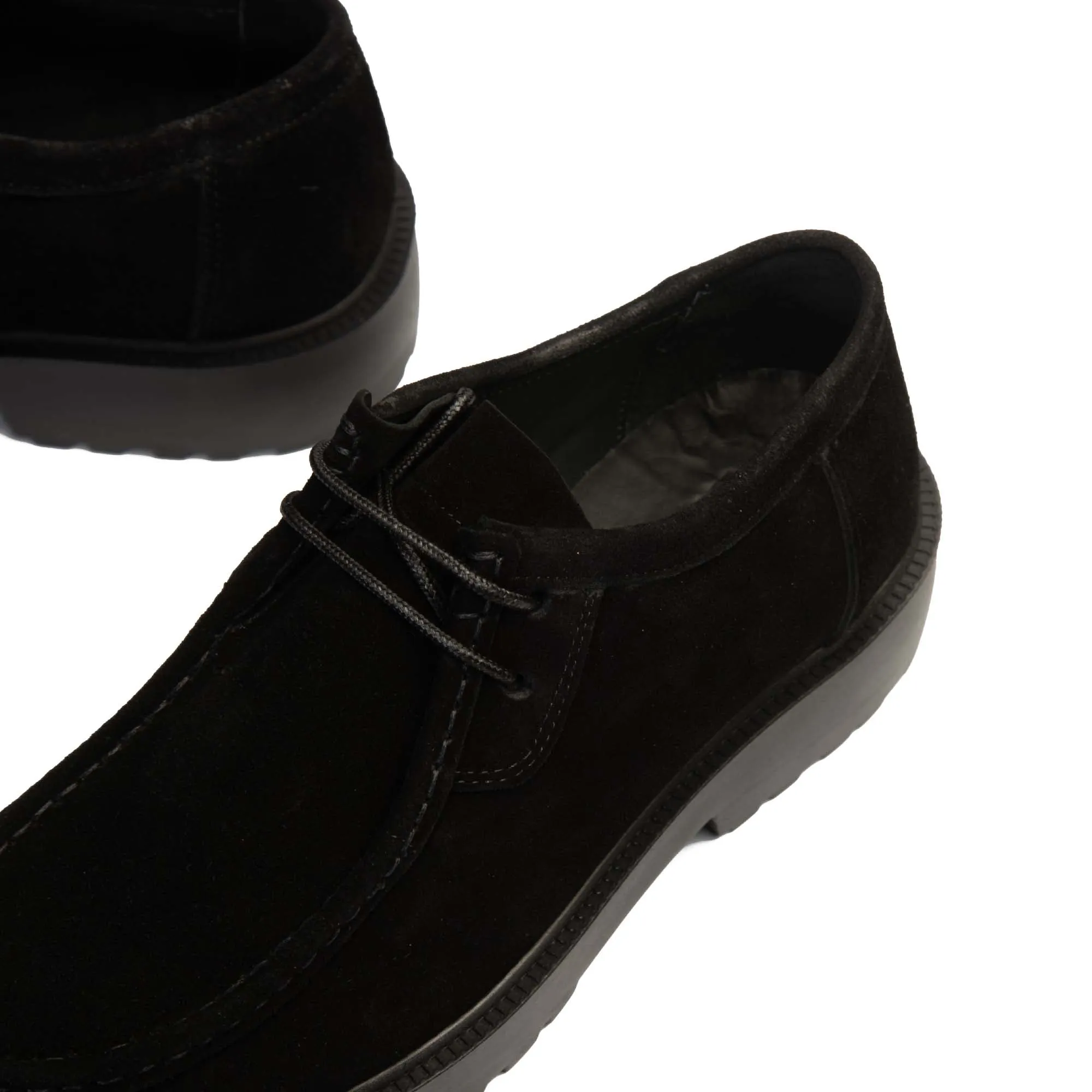 Brio Genuine Suede Shadow Walker -BLACK