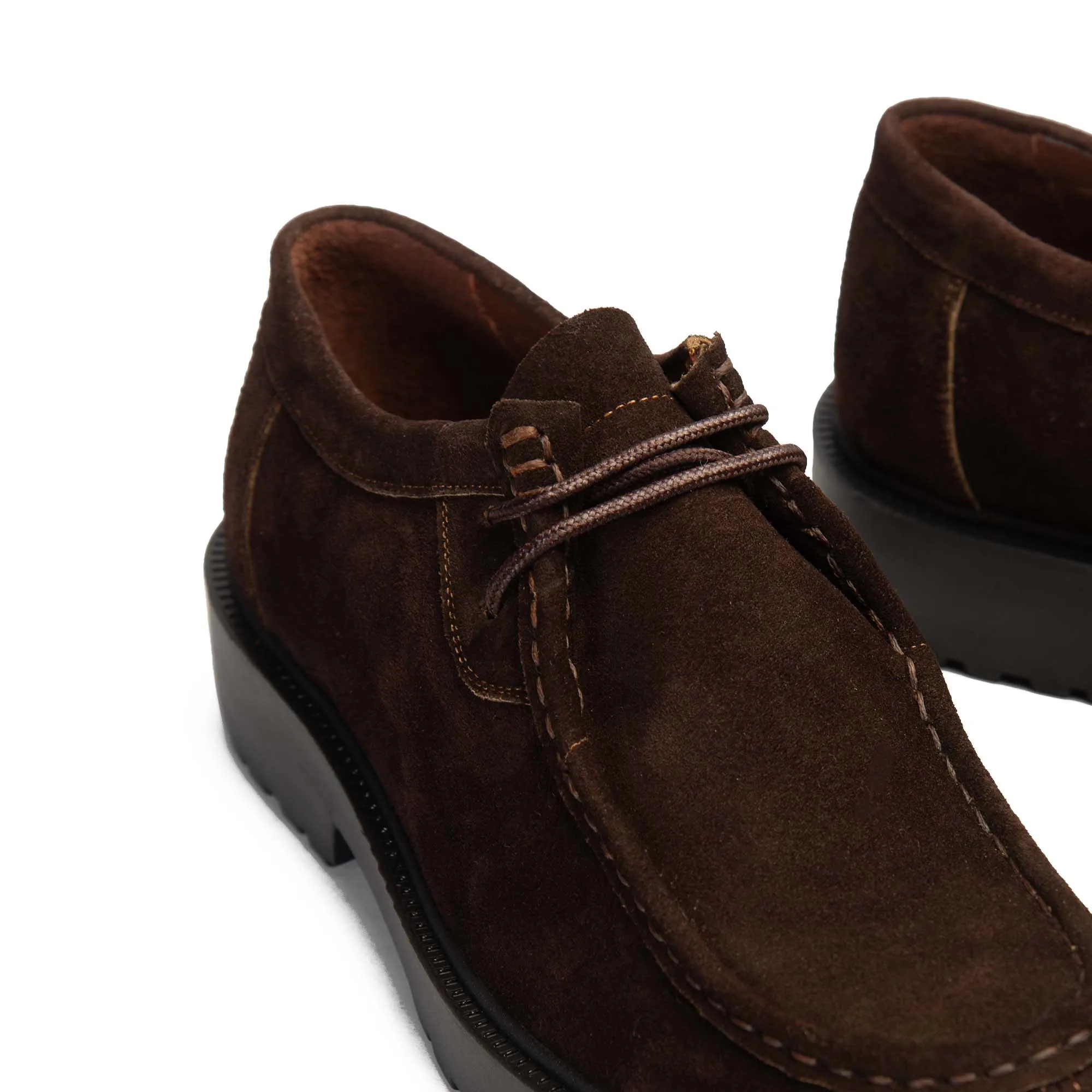 Brio Genuine Suede Shadow Walker -BROWN