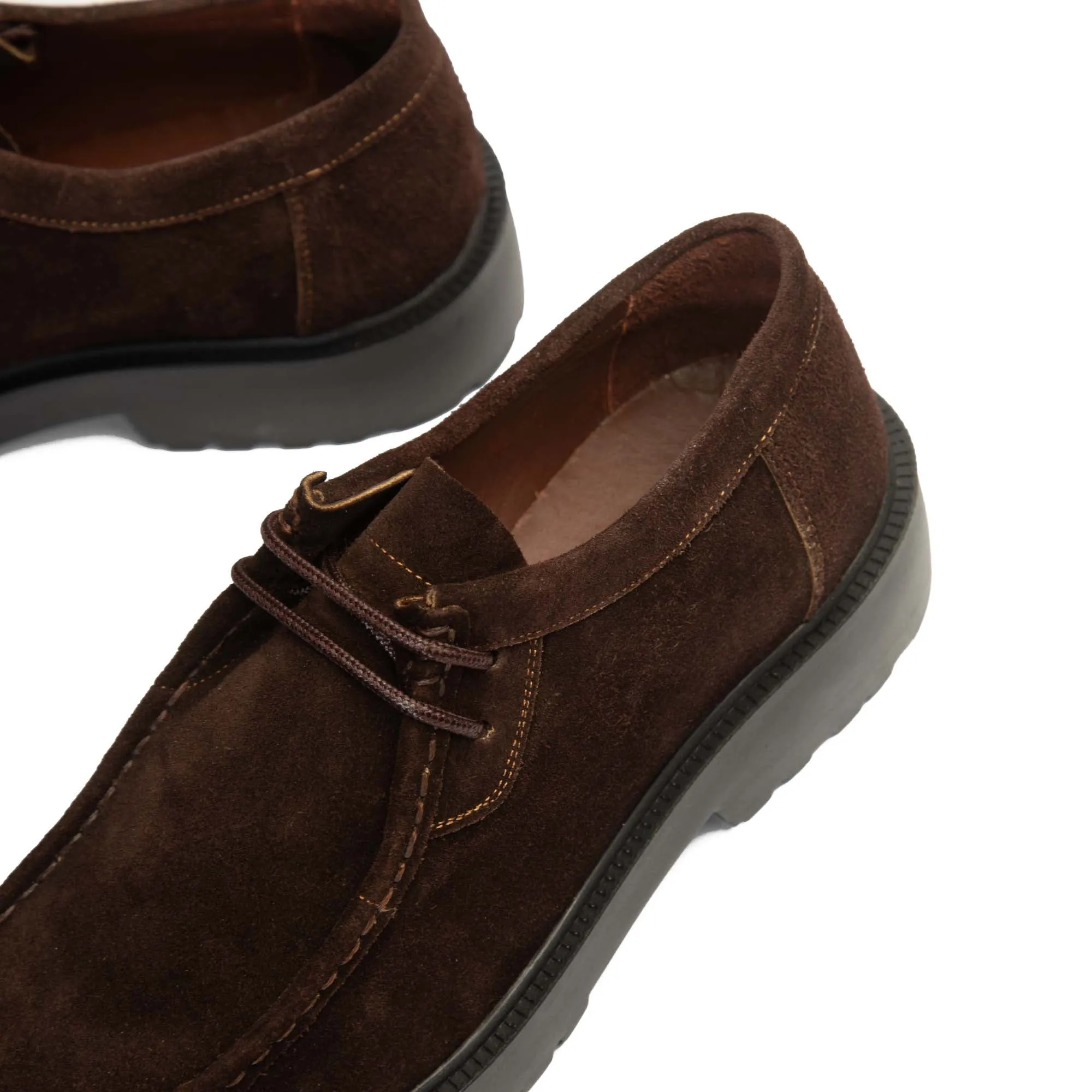 Brio Genuine Suede Shadow Walker -BROWN
