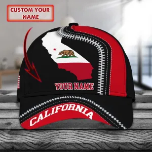 California - Personalized Name Cap - H9h3-504