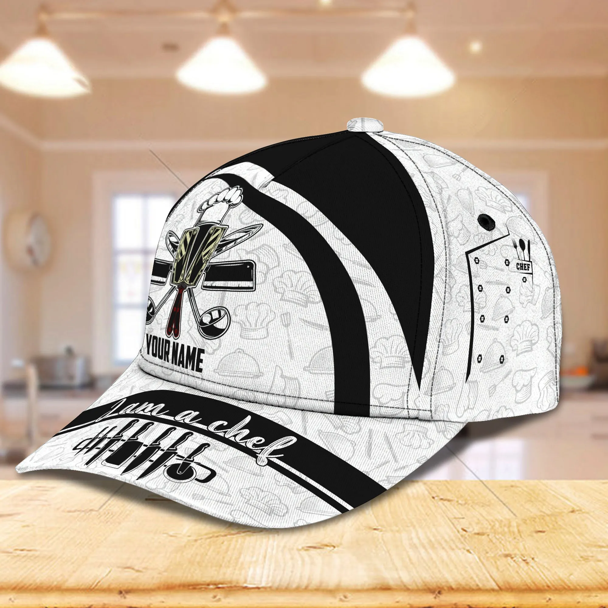CHEF2 - Personalized Name Cap - BY97