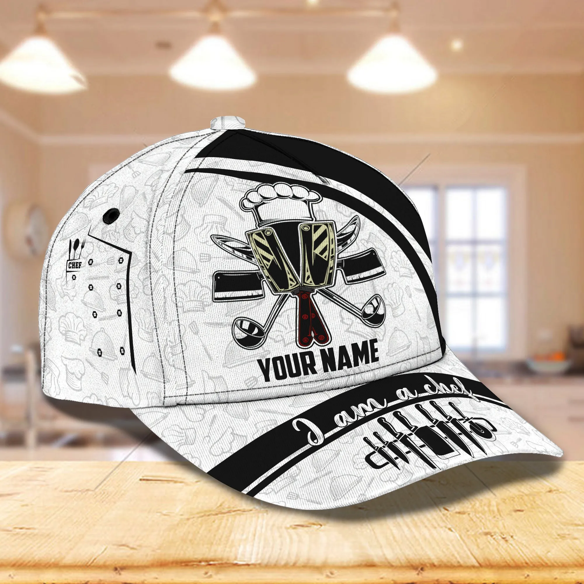 CHEF2 - Personalized Name Cap - BY97