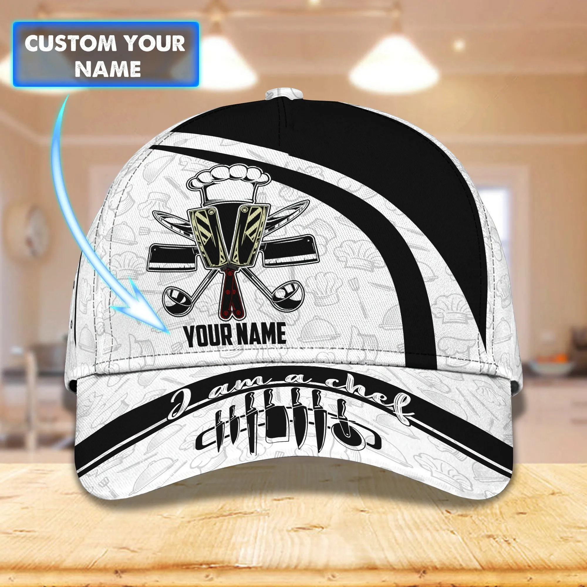 CHEF2 - Personalized Name Cap - BY97