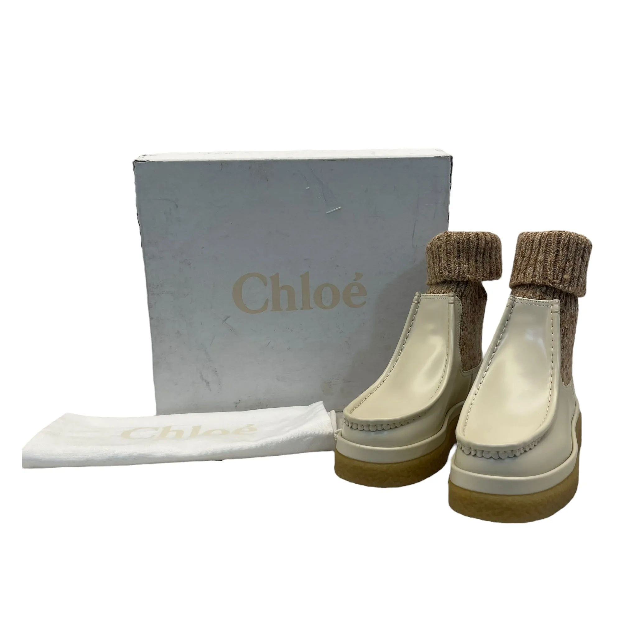 Chloe Neva Socks Boots EU 36