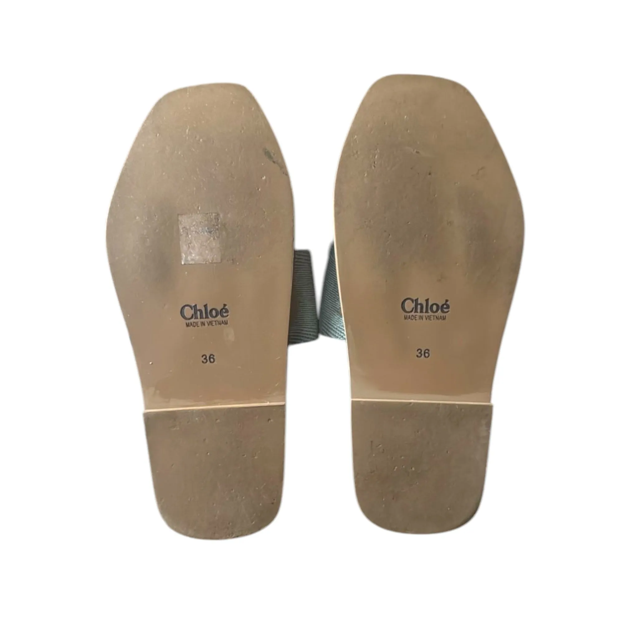 Chloe Woody Logo Slides EU 36