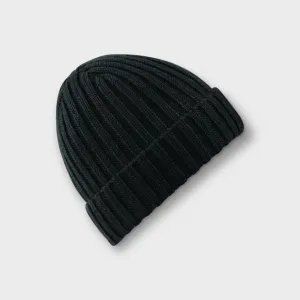 Chunky Ribbed Crofter Beanie
